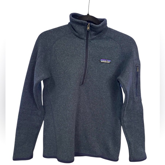 Patagonia Women's Better Sweater 1/4-Zip Fleece pullover Sweater Jacket size S - Picture 1 of 7